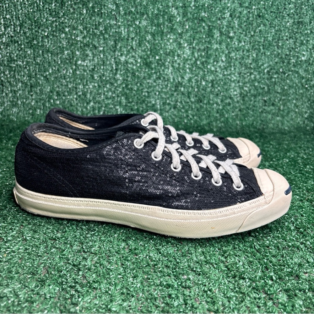 Converse x Jack Purcell Black Sequin CTAS Low Top Size‎ 7